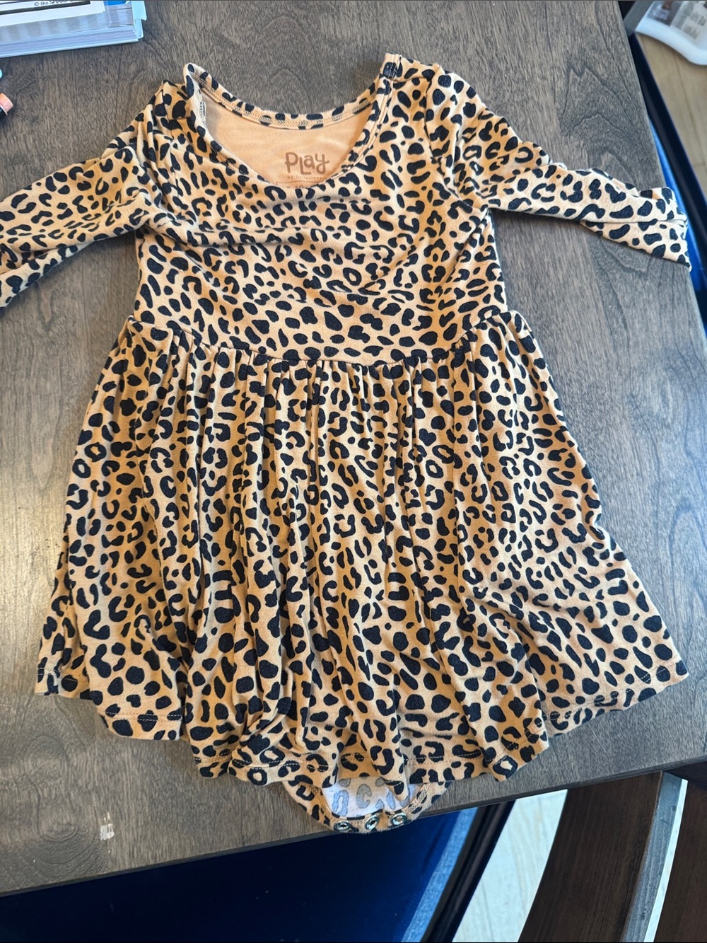 Little Sleepies  Leopard Print Baby Dress